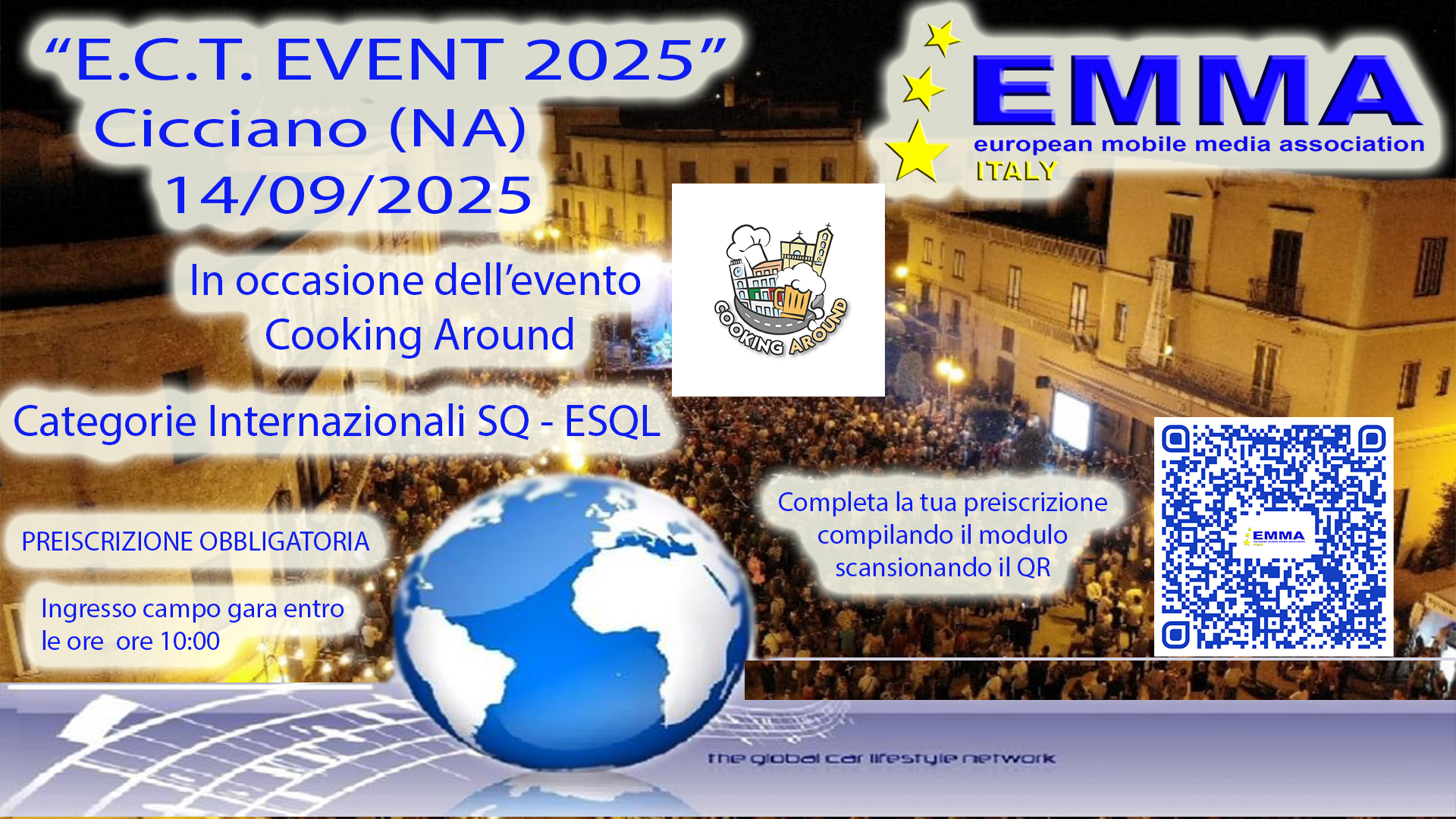ECT EVENT 2025 - Cicciano (NA) 14/09/2025 @ Viale dei Pini | Cicciano | Campania | Italy
