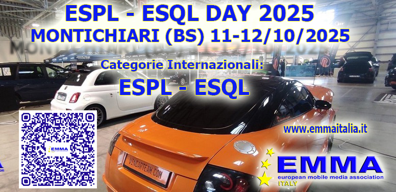 ESPL - ESQL DAY 2025 - MONTICHIARI (BS) 11-12/10/2025 @ Via Brescia, 129 | Montichiari | Lombardy | Italy