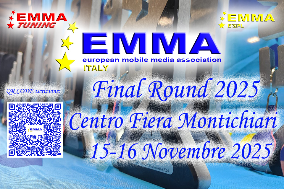 EMMA Italy Final 2025: Centro Fiera Montichiari (BS) 15-16 November 2025 @ Via Brescia, 129 | Montichiari | Lombardy | Italy